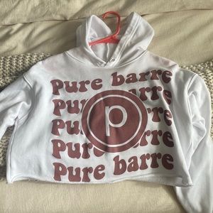 Pure Barre Crop Hoodie